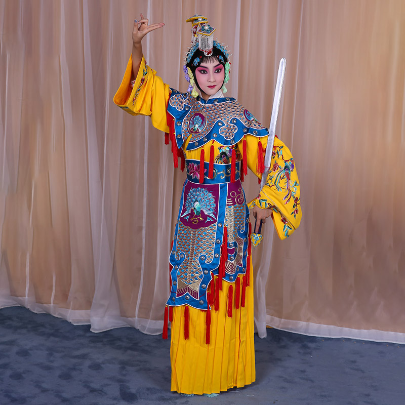 头屯河霸王别姬虞姬服 软绉别姬服